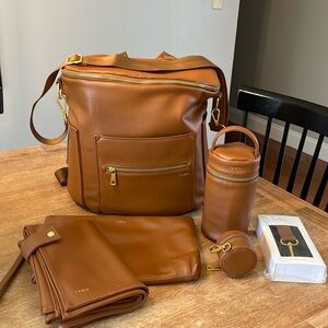 Fawn Design diaper bag and accessories